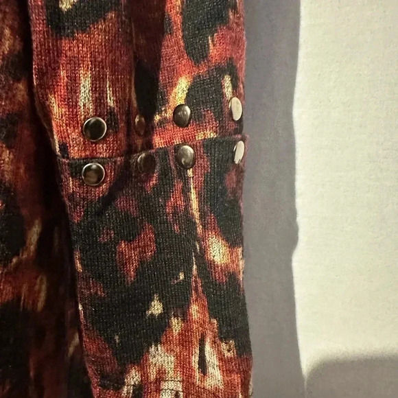 Art and Soul Pullover Print Top Women's Size 1X - Picture 3 of 6